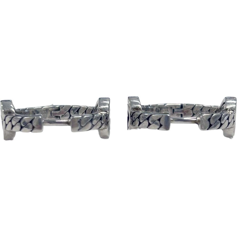 Gucci Interlocking Hoop Earrings Silver - image 5